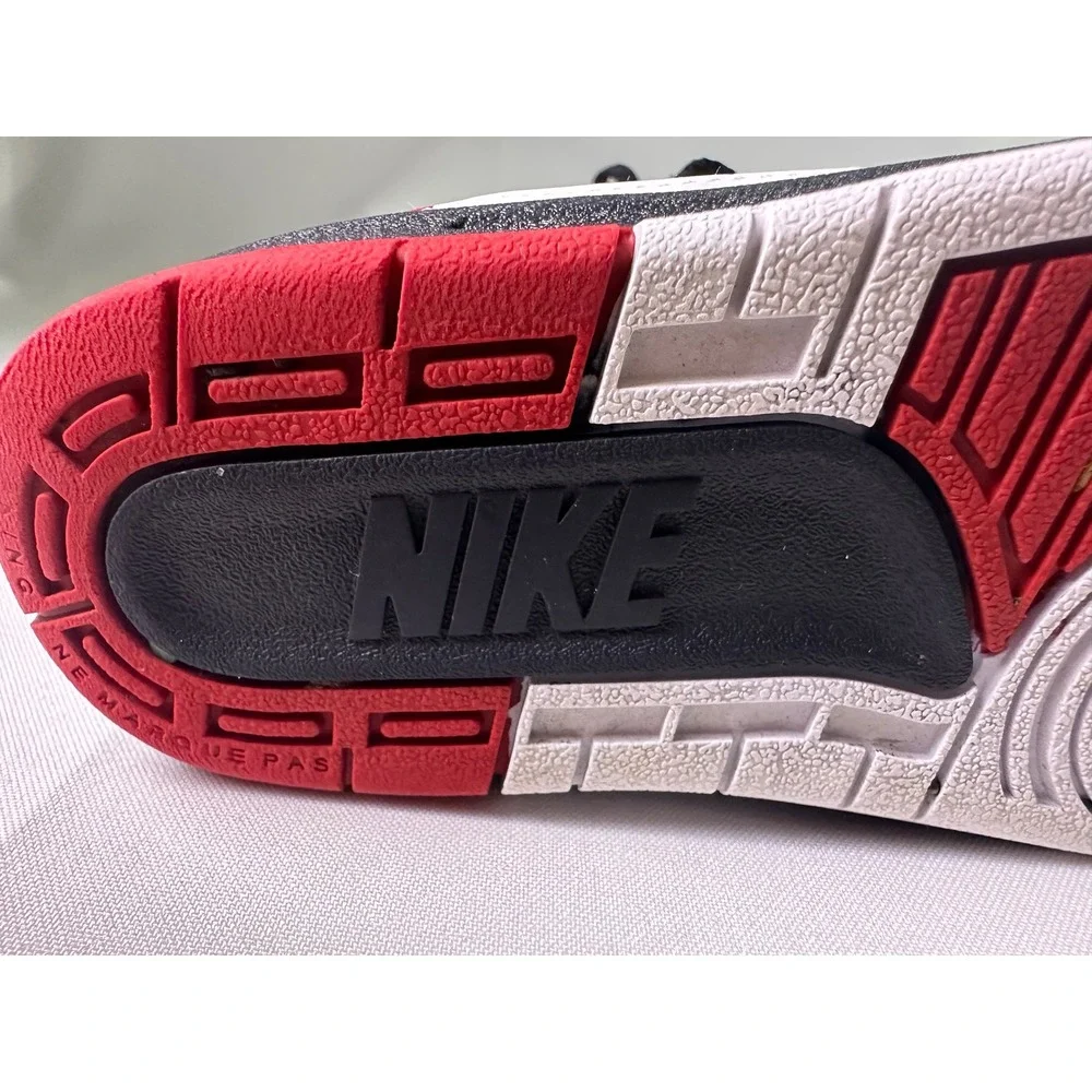Jordan 2 Retro‎ Chicago 2022 Toddler 11C White Red Classic OG High Top Sneakers
